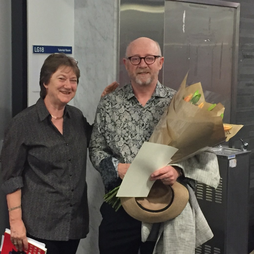 Elaine Lindsay and Mark O'Flynn